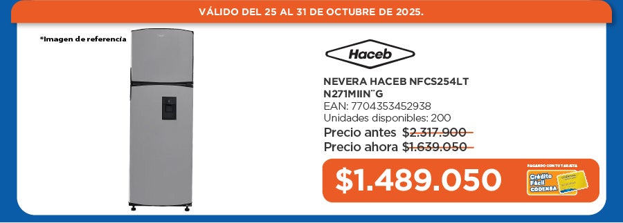 Crédito f´cil codensa